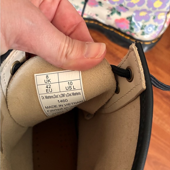 Floral Women's Dr. MartenBoots - Picture 5 of 5